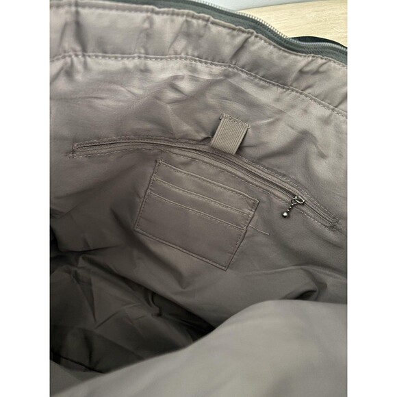 Baggallini Tote Bag Womens Black Nylon Zipper Shoulder Work Travel Shopper Large - Picture 10 of 14